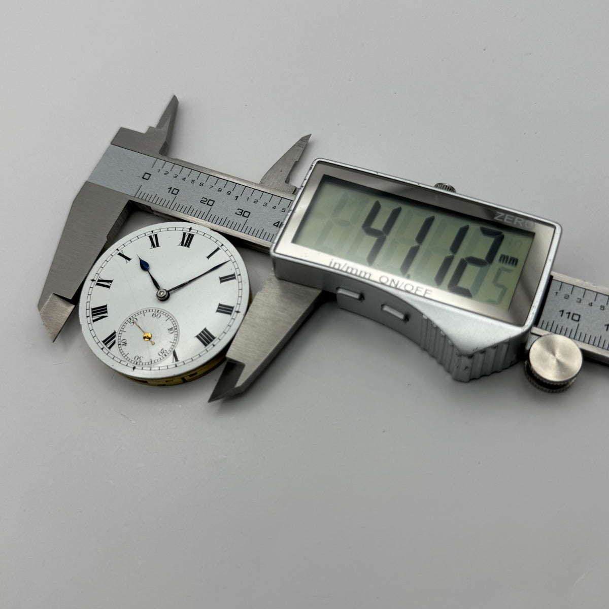 IWC Peerless Pocket Watch Movement Open Face High Grade S&Co Parts 39.9mm