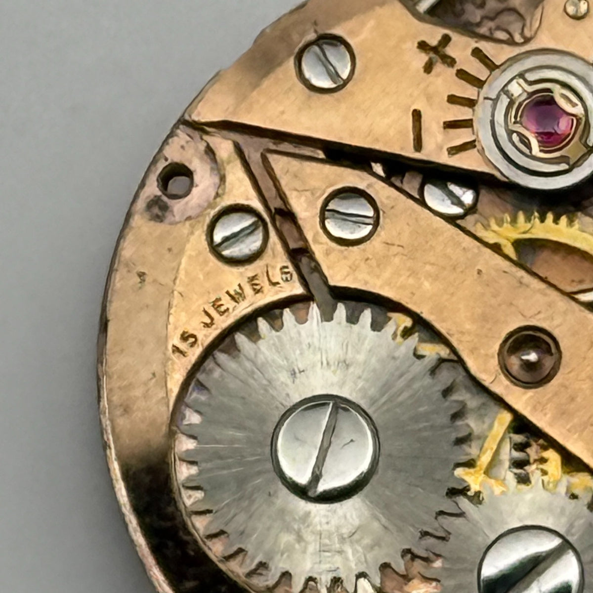 ETA 980 Watch Movement Running Audax Fortis Swiss 15J Manual Wind Parts 19.7mm