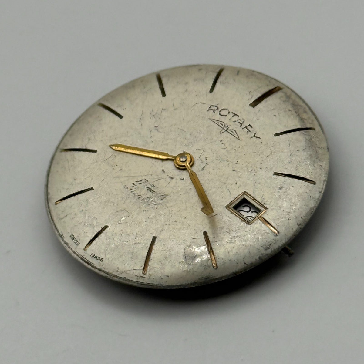 Peseux 336N Watch Movement Rotary 17 Jewels Swiss Manual Wind Parts Repair 26mm