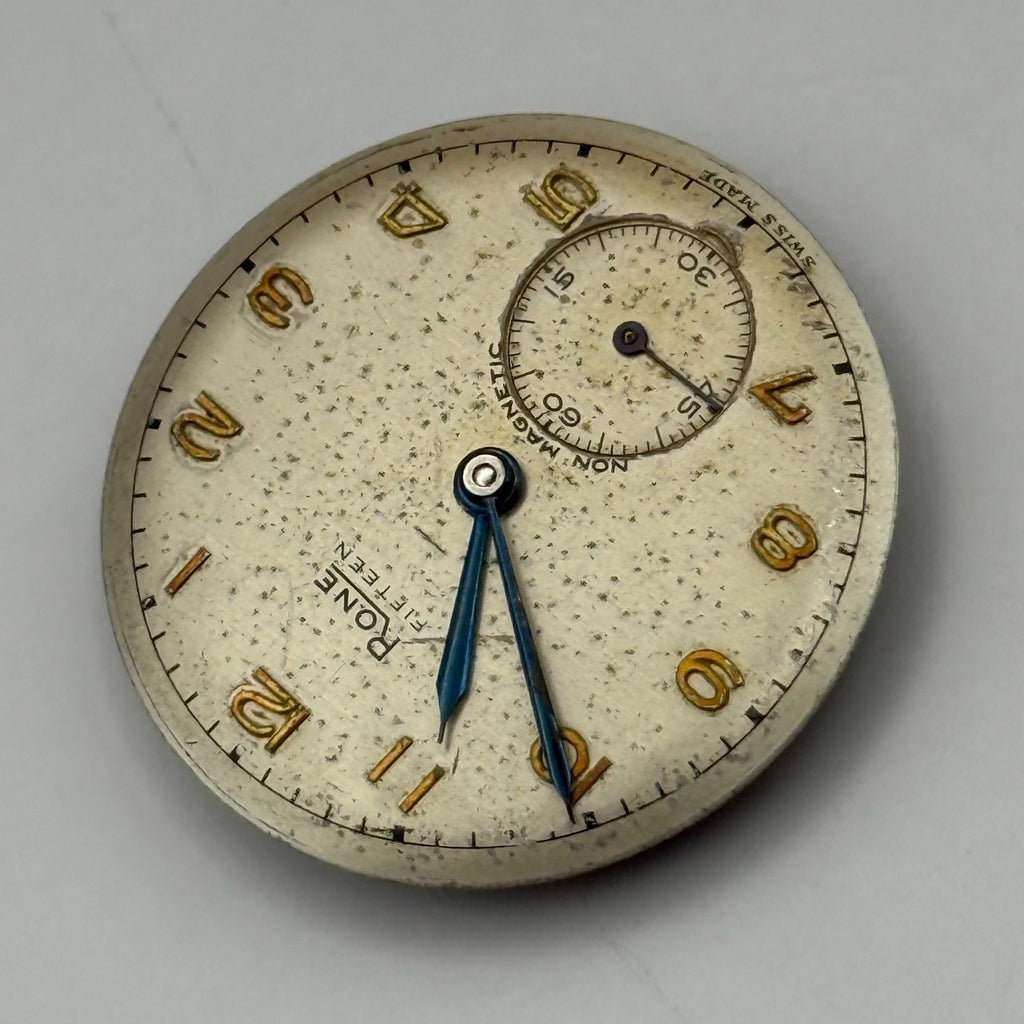 Rone Fifteen 1200 Watch Movement - For Parts / Repair - 26.4mm