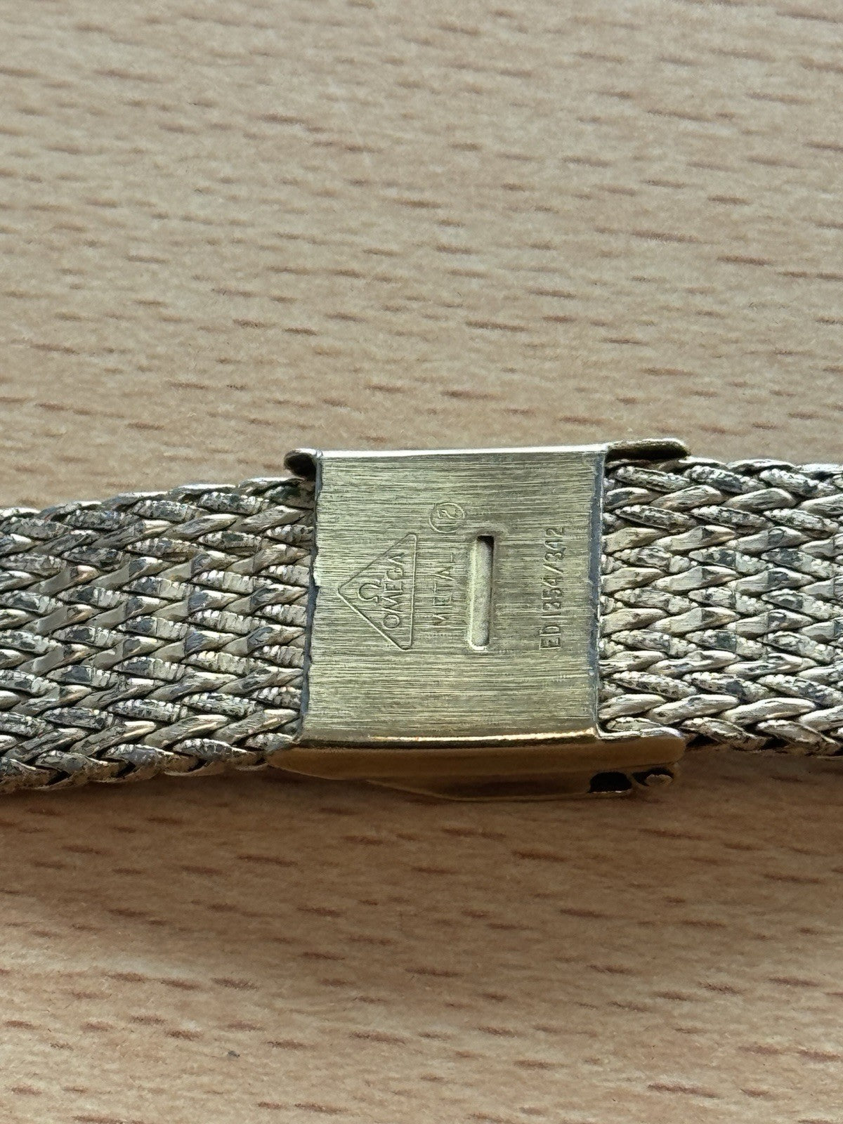 Omega 191.134 Watch Bracelet & Case Omega De Ville 1365 Gold Plated ED 1354/342
