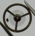 EB 1590 Balance Wheel Complete And Spring Renata Watch Movement Parts NOS