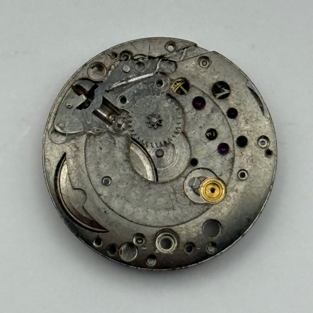 Cyma R.424 Watch Movement - For Parts / Repair - 19.6mm