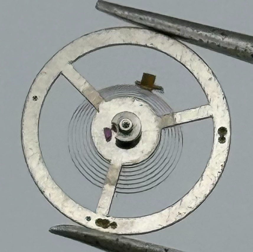 102 Special SP Balance Wheel Complete And Spring 10½’’’ Watch Movement Parts NOS