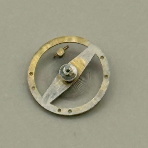 Brac 2051 Balance Wheel Complete And Spring  5½’’’ 69 M Watch Parts NOS