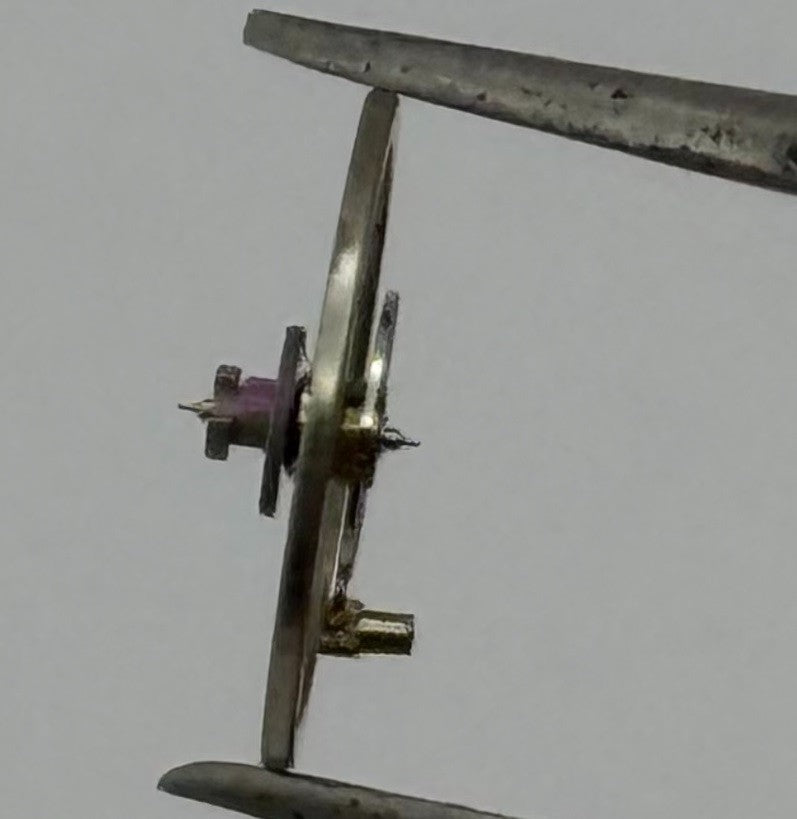 Amida 562 Balance Wheel Complete And Spring 8¾’’’ 4198 Watch Movement Parts NOS
