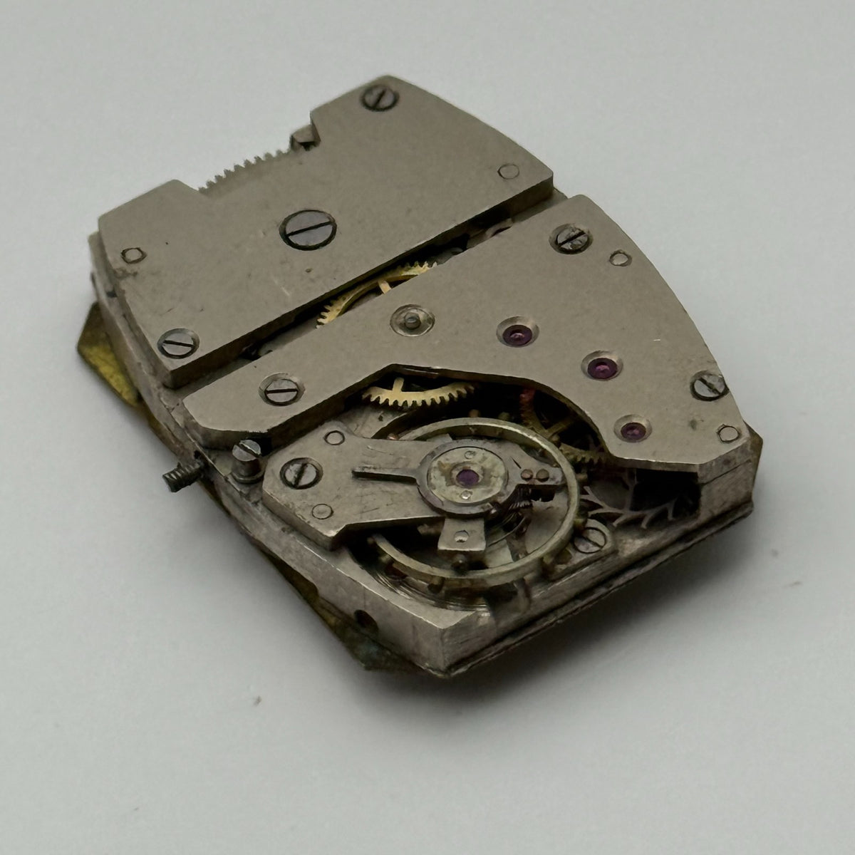 JNTERCO Watch Movement 15 Rubis Antimagnetic Germany Manual Wind Parts 20mm