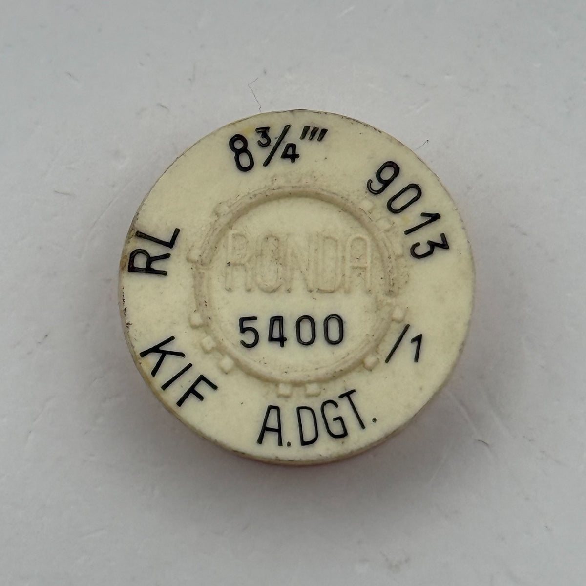 RL 9013 /1 Balance Wheel Complete And Spring 8¾’’’ 5400 Watch Movement Parts NOS