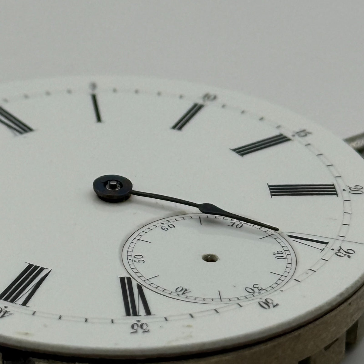 High Grade Pocket Watch Movement Running Antique Hunter Parts Repair 42.8mm