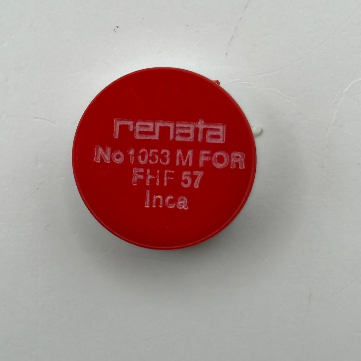 FHF 57 Balance Wheel Complete And Spring Renata 1053 M Watch Movement Parts NOS