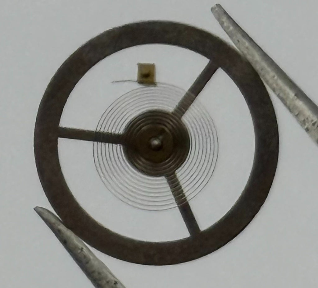 EB 8800 Balance Wheel Complete And Spring 12’’’ Renata 1309 Watch Movement Parts
