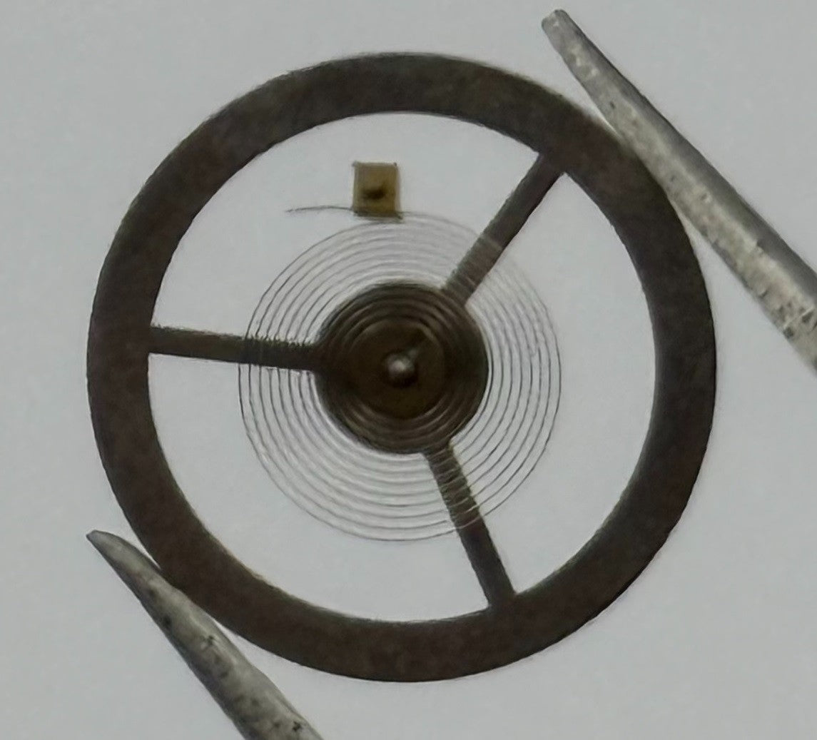 EB 8800 Balance Wheel Complete And Spring 12’’’ Renata 1309 Watch Movement Parts