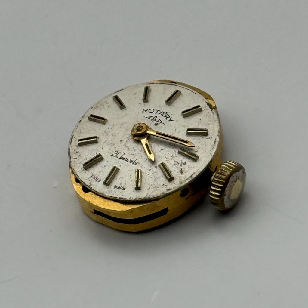 AS 1978 Watch Movement A. Schild Rotary 21J Swiss Manual Wind Parts Repair 13mm