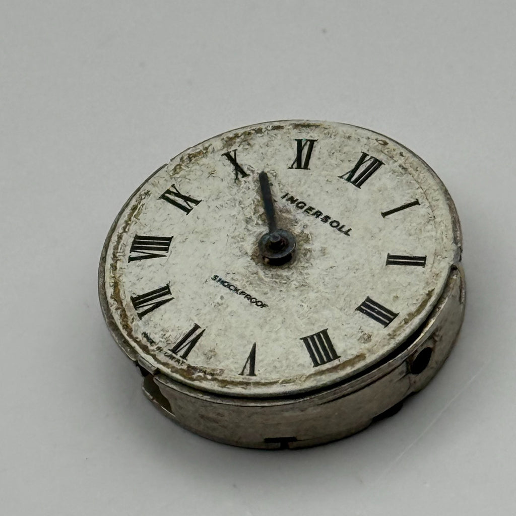 Smiths LY Cal.100 Watch Movement Ingersoll Gt. Britain Manual Wind Parts 19.5mm