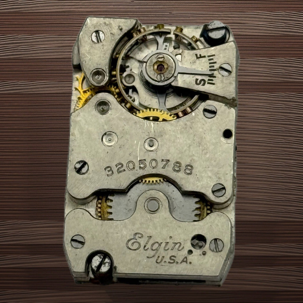 Elgin 488 Model 1 American Watch Movement 1930 Vintage Parts Repair Spares 18/0
