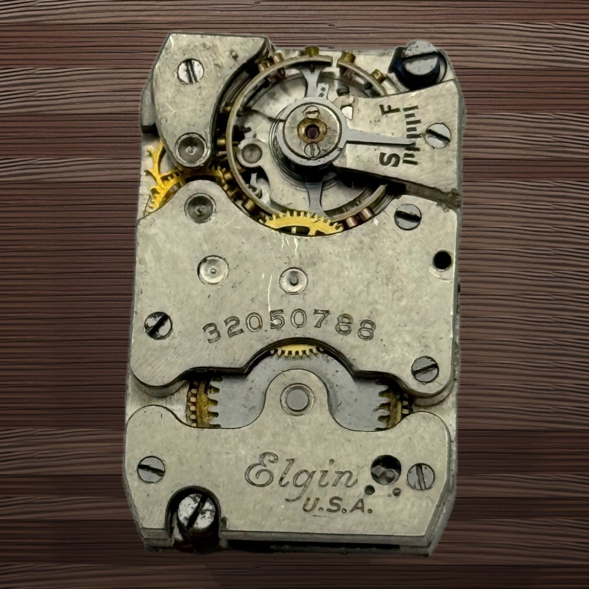 Elgin 488 Model 1 American Watch Movement 1930 Vintage Parts Repair Spares 18/0