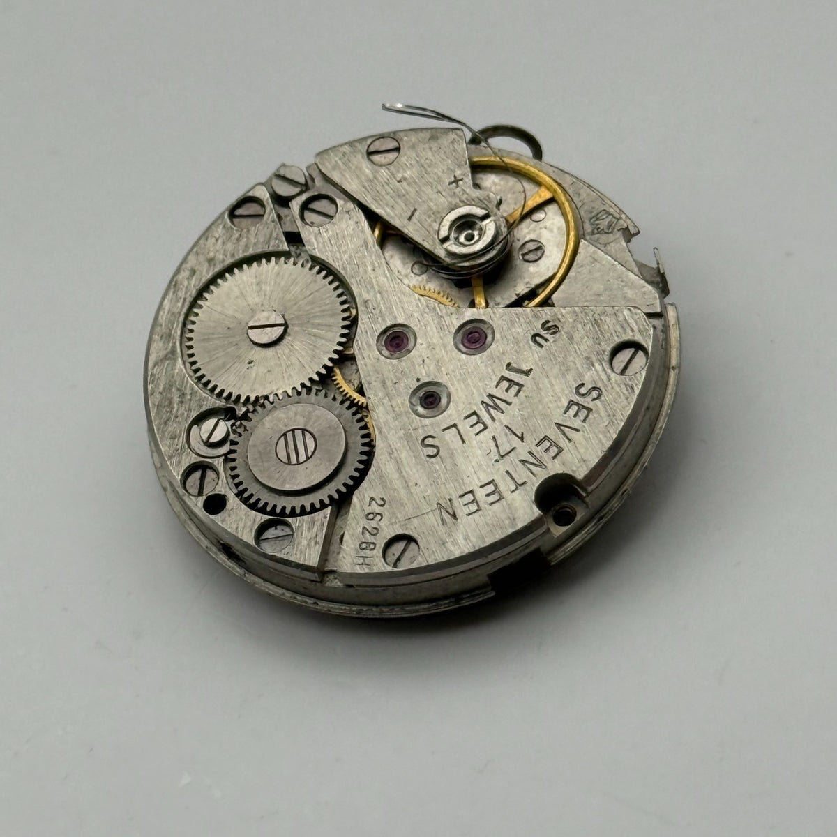 Raketa 2628.H Watch Movement Soviet 17 Jewels Manual Wind Parts Repair 26.6mm