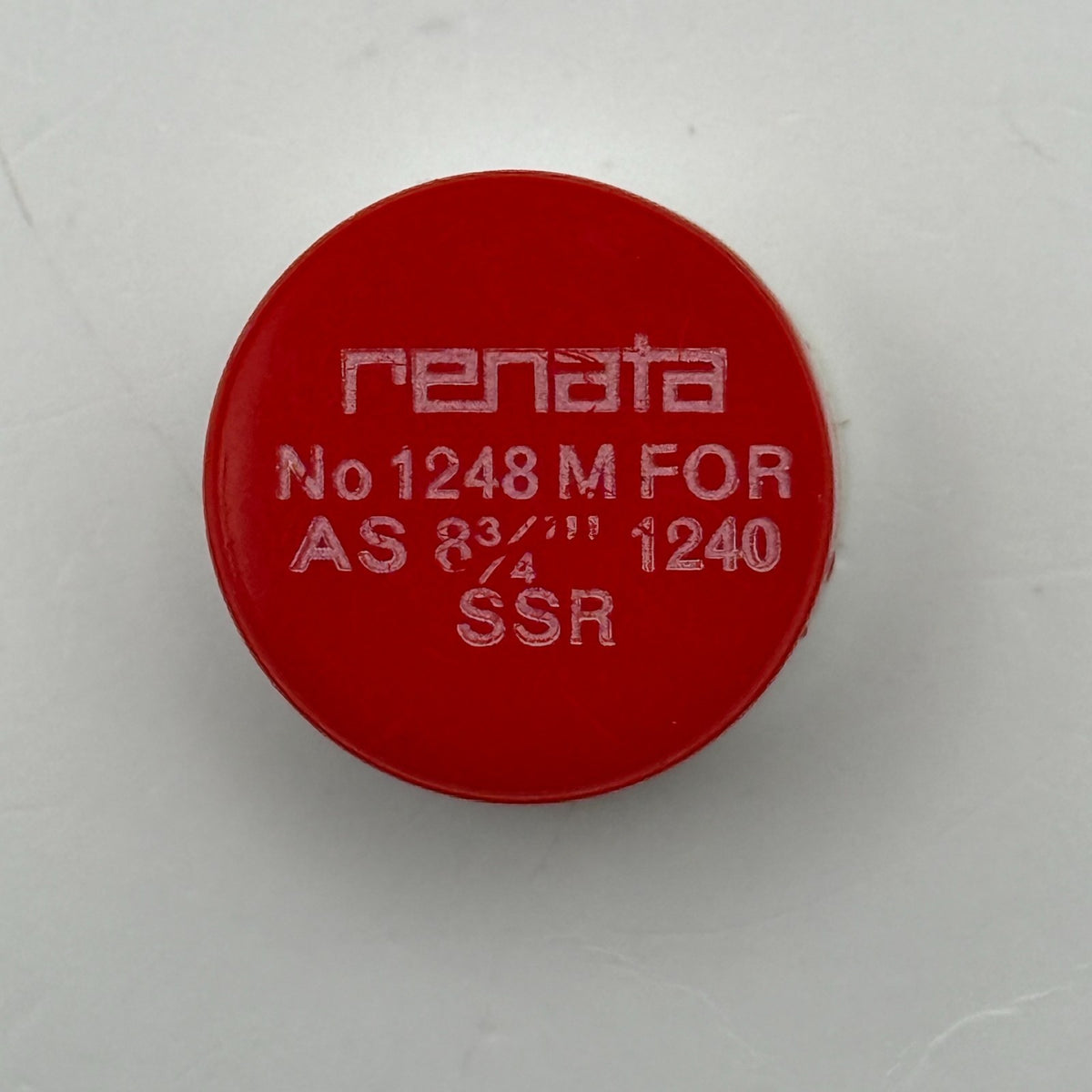 AS 1240 SSR Balance Wheel Complete And Spring 8¾’’’ 1248 M Watch Movement Parts