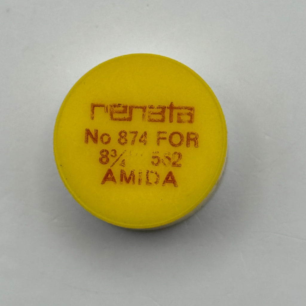 Amida 562 Balance Wheel Complete And Spring 8¾’’’ 874 Watch Movement Parts NOS