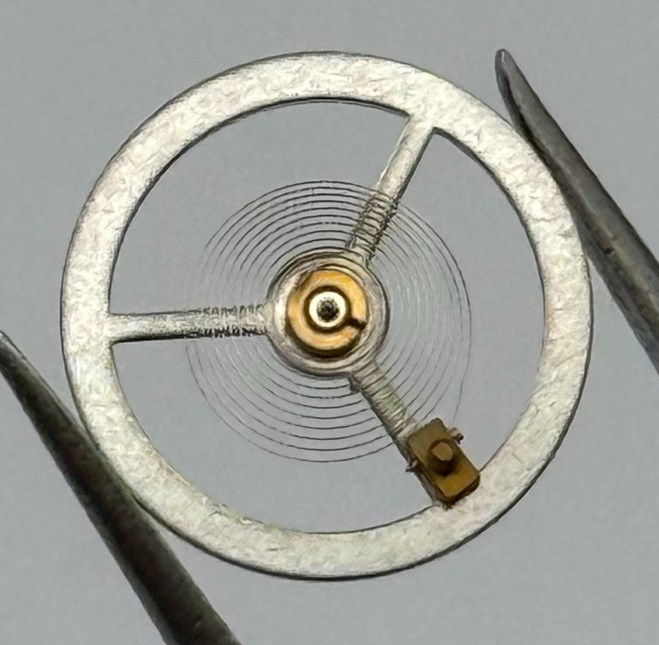 Desa 320 Balance Wheel Complete And Spring Renata 1607 Watch Movement Parts NOS