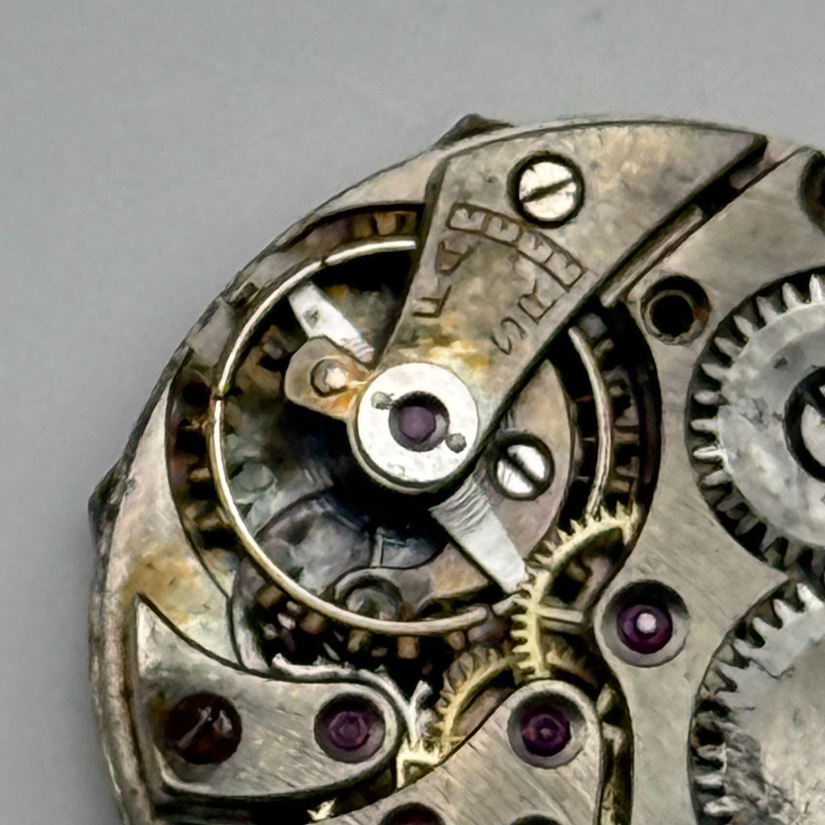 Syren 205 Watch Movement Swiss Manual Wind Vintage Parts Repair 19.1mm