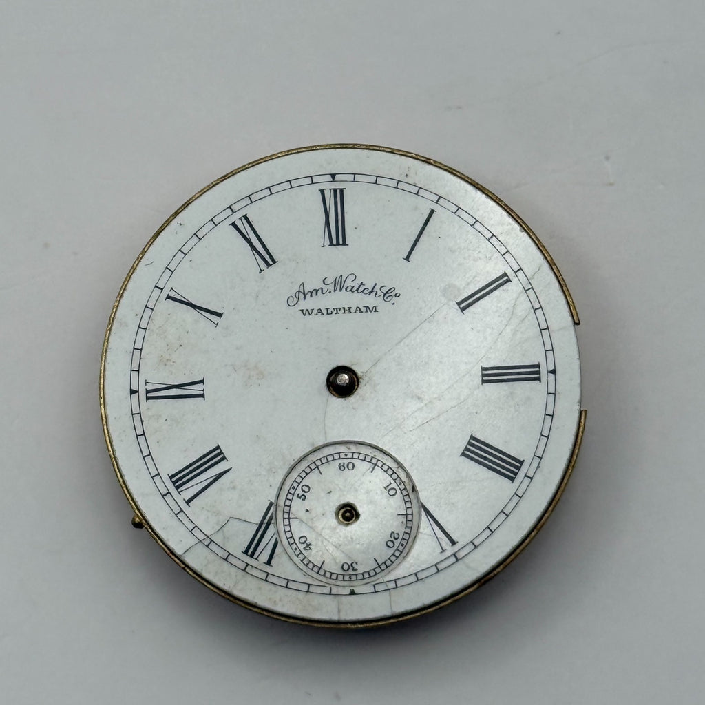 Waltham Grade G Watch Movement Model 1882 American Antique 1s Parts Repair