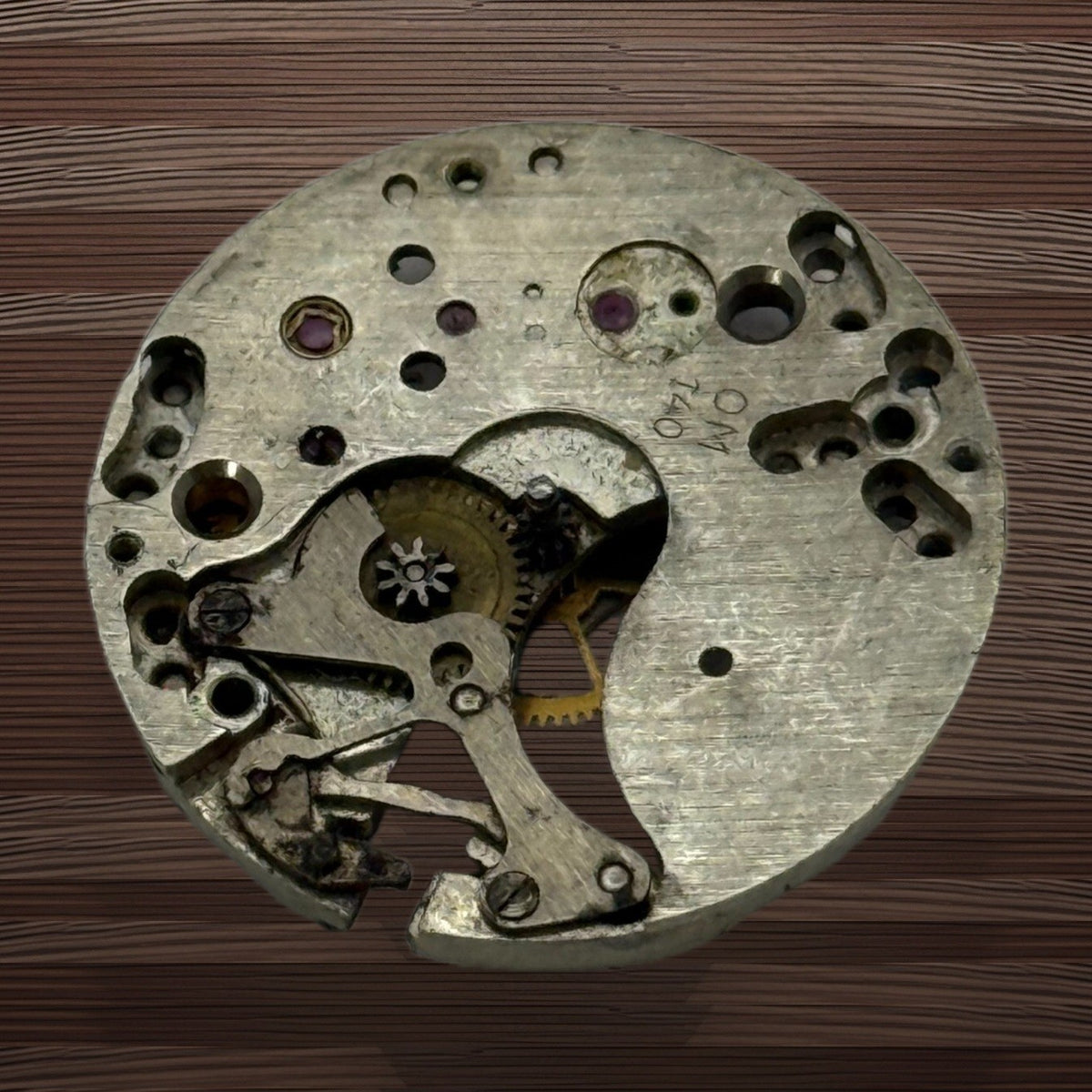 OM Otto Meyer 140 Watch Movement - Partial - For Parts / Repair - 19.7mm