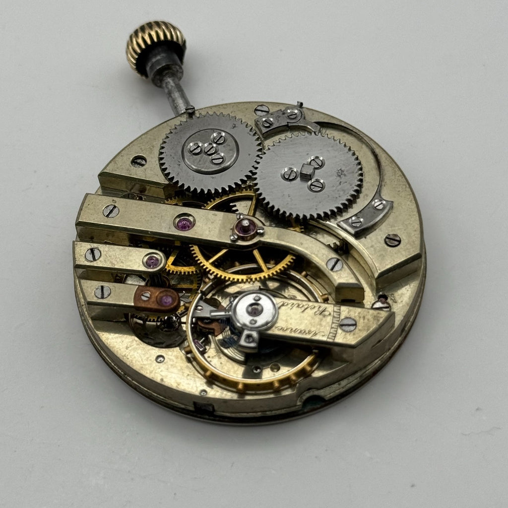 High Grade Pocket Watch Movement Running Antique Hunter Parts Repair 42.8mm