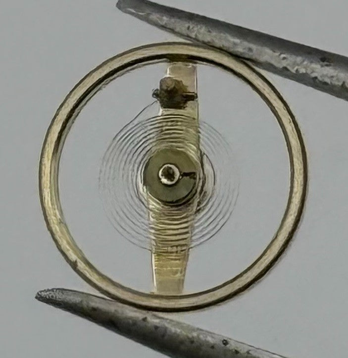 Ebosa 86 Balance Wheel Complete And Spring 1652 Watch Movement Parts NOS