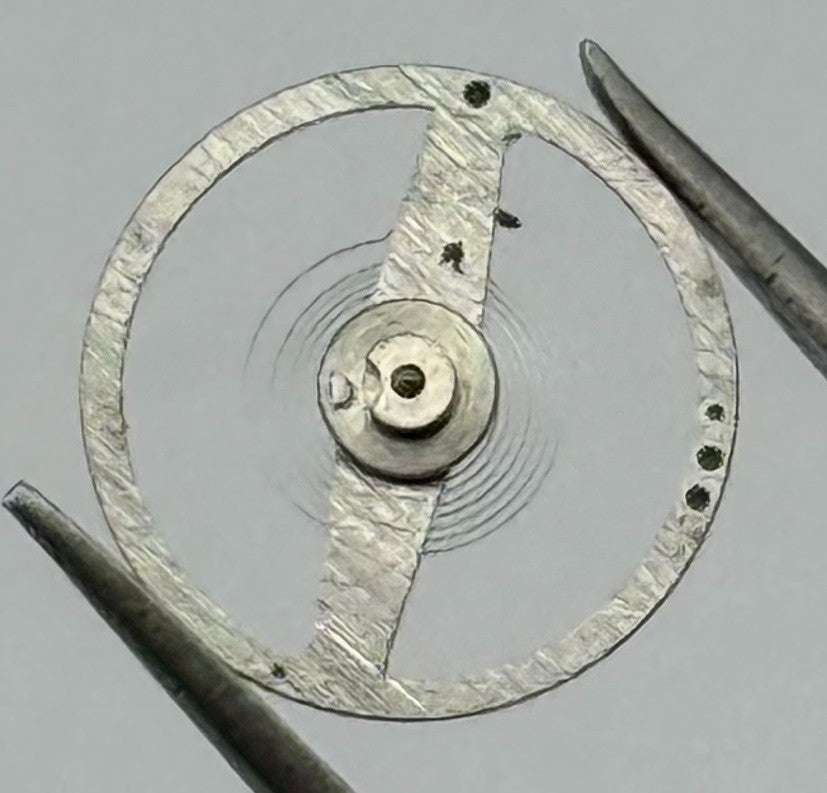 MST 384 394 Balance Wheel Complete And Spring 818 M Watch Movement Parts NOS