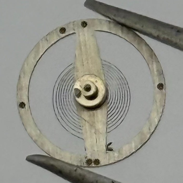 Brac Balance Wheel Complete And Spring 8¾’’’ Renata Watch Movement Parts NOS