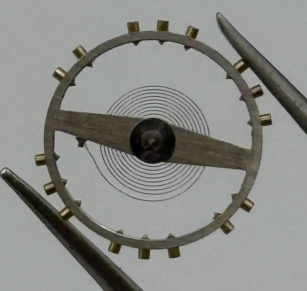 AS 1700-3 Inca Balance Wheel Complete And Spring Renata Watch Movement Parts NOS
