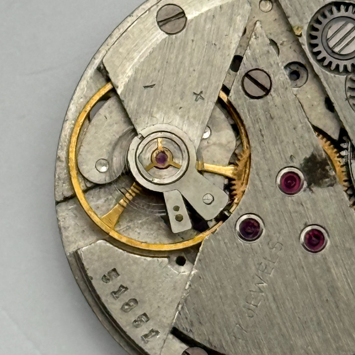 Poljot 2609 Watch Movement Soviet 17 Jewels Manual Wind Parts Repair 26.5mm