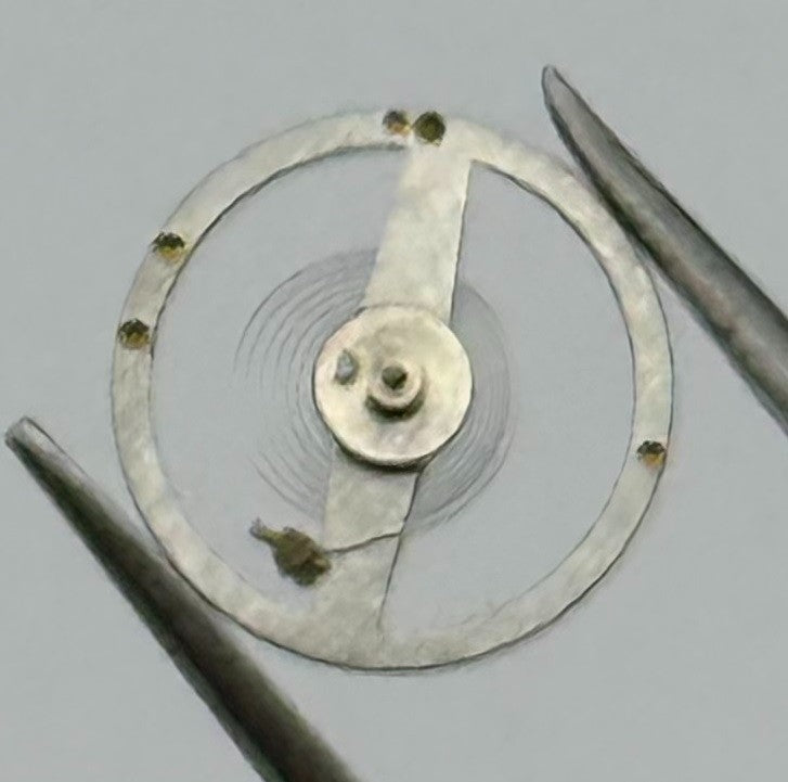 Oris 380 Balance Wheel Complete And Spring 6¾-8’’’ Watch Movement Parts NOS