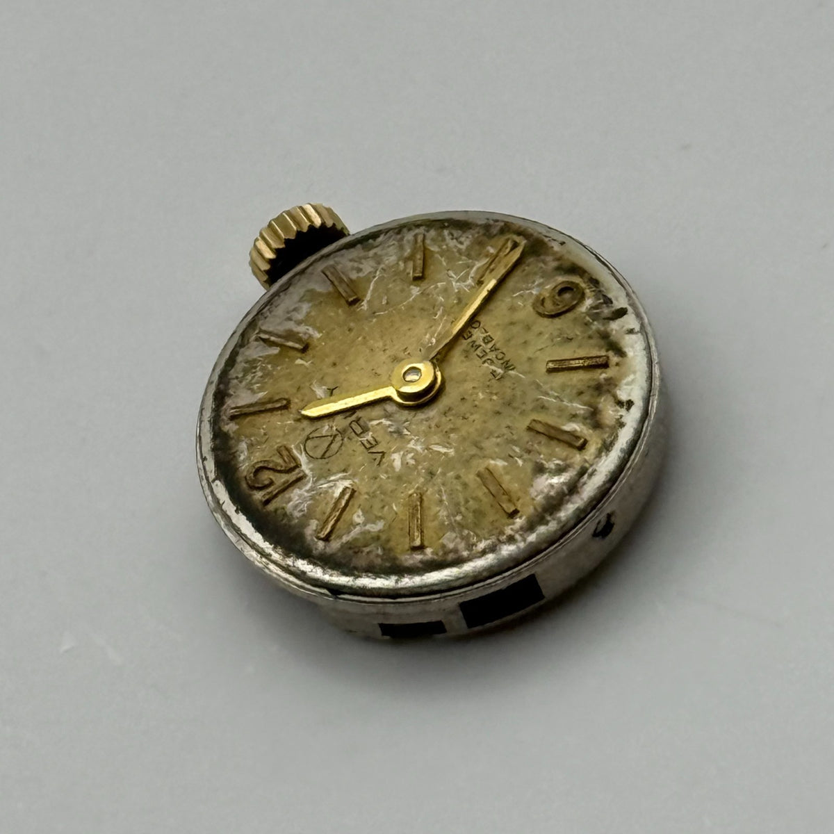 ETA 2360 Watch Movement Running Verity Swiss 21 Jewels Manual Wind Parts 15.5mm