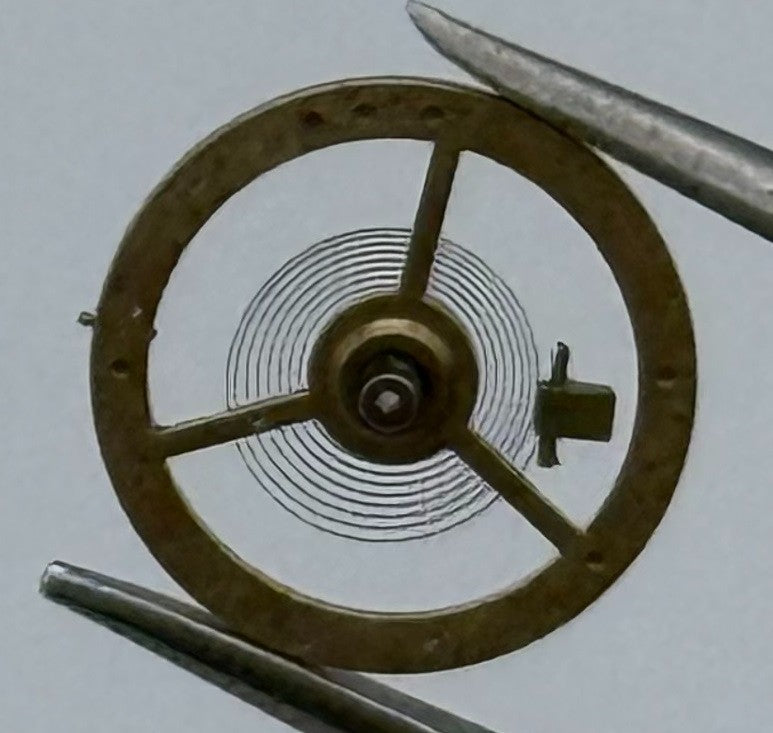 Lanco 5106 Balance Wheel Complete And Spring 5¼’’’ 621 Watch Movement Parts NOS