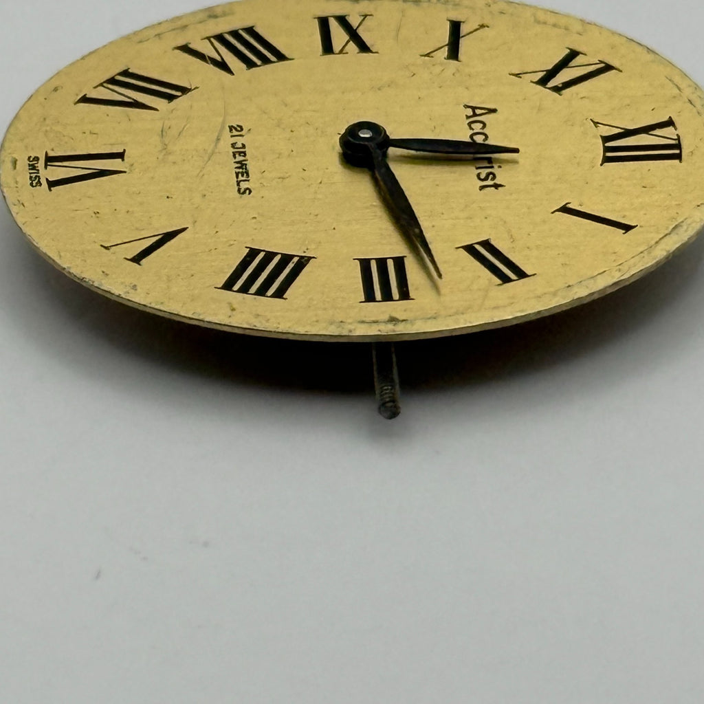 Felsa 4122 Watch Movement Accurist 21 Jewels Running Manual Wind Parts 17.1mm