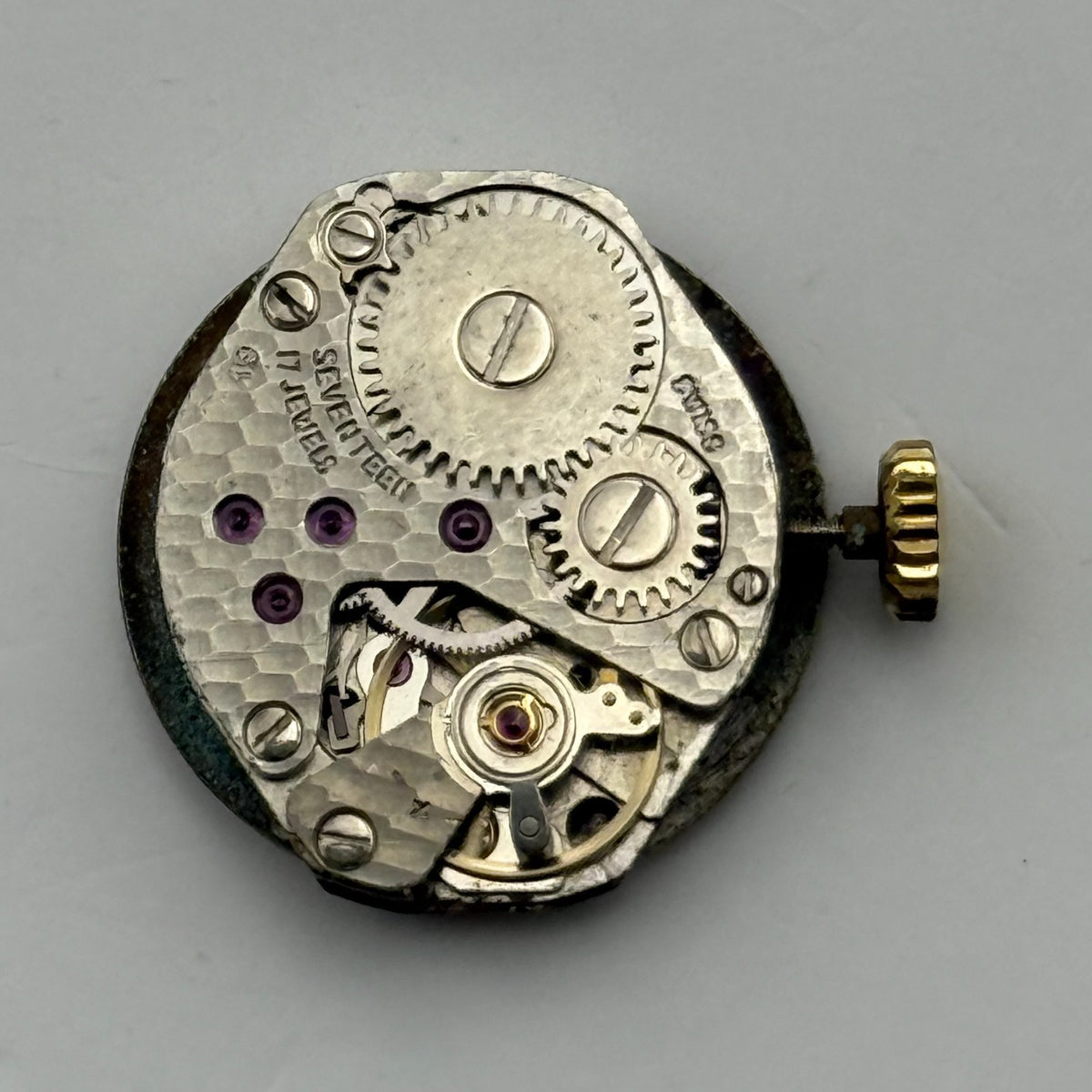 FHF 69-21 Watch Movement Running Regency 17Jewels Swiss Manual Wind Parts 15.3mm