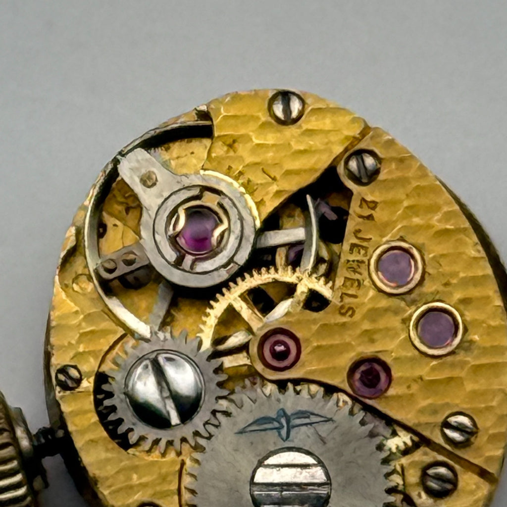 AS 1978 Watch Movement A. Schild Rotary 21J Swiss Manual Wind Parts Repair 13mm