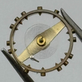 Peseux 220 Balance Wheel Complete And Spring 8¾’’’ 282 Watch Movement Parts NOS