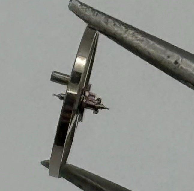 Felsa 4020 4025 Balance Wheel Complete And Spring 1437 Watch Movement Parts NOS