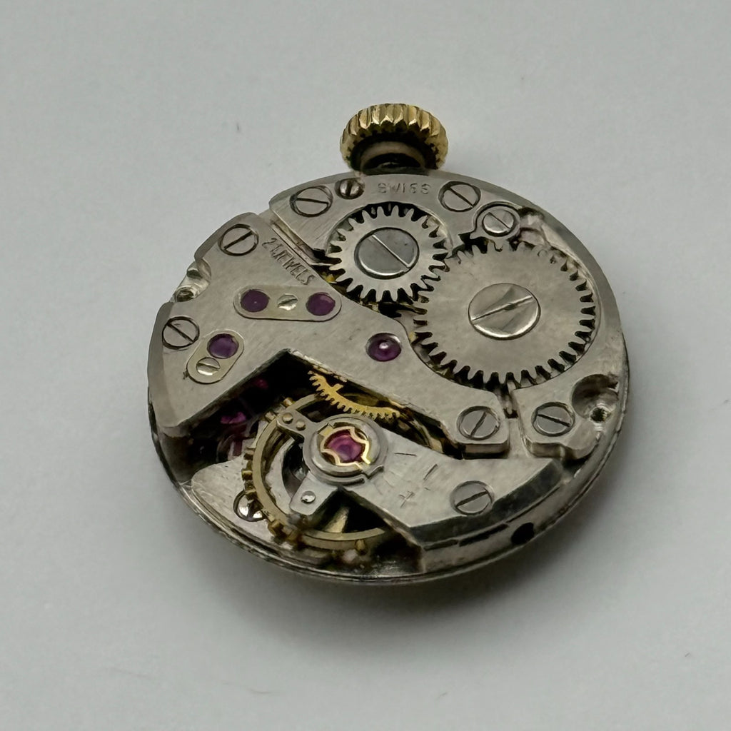 FHF 34 Watch Movement Rotary 21 Jewels Swiss Manual Wind Parts Repair 17.5mm