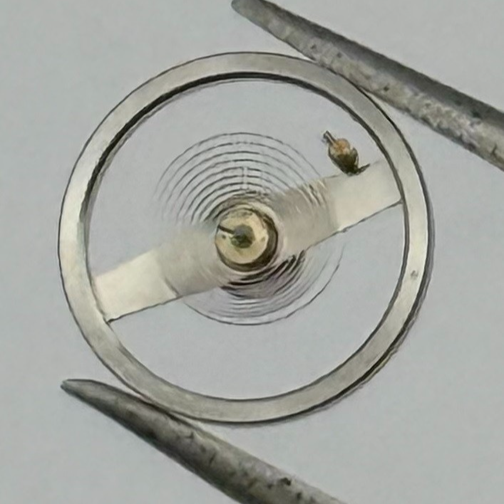 Oris 380 Balance Wheel Complete And Spring 6¾-8’’’ Watch Movement Parts NOS