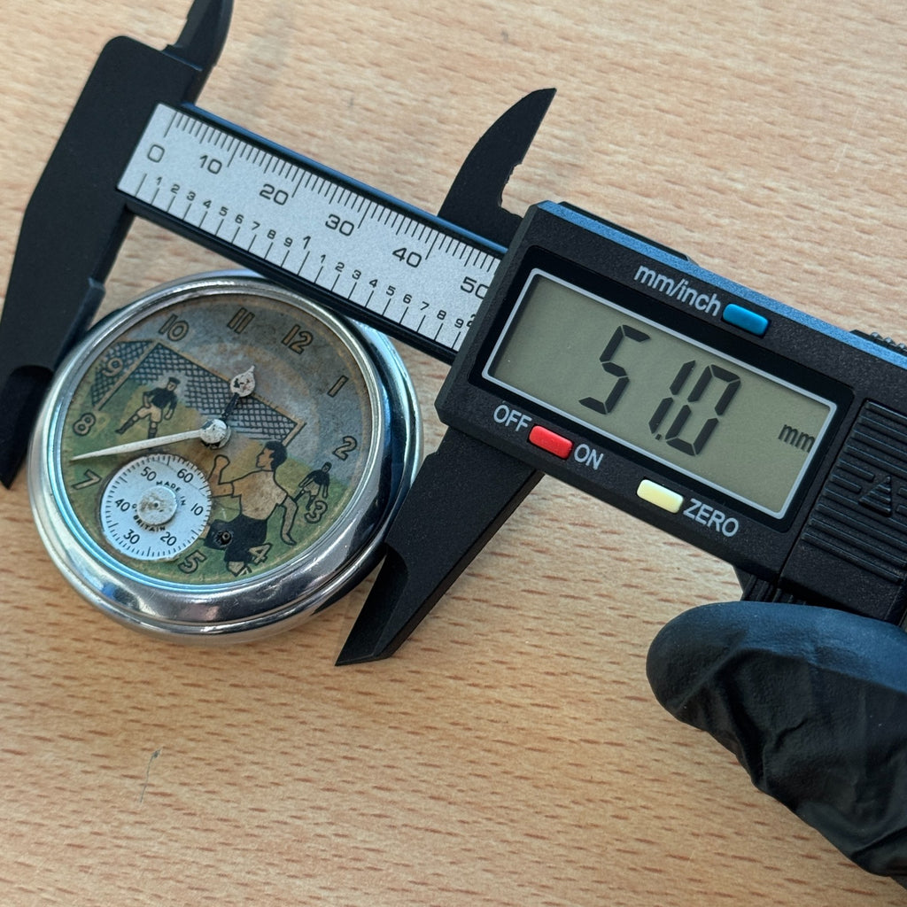 Ingersoll Football Pocket Watch  - Automation - Made In Great Britain To Repair