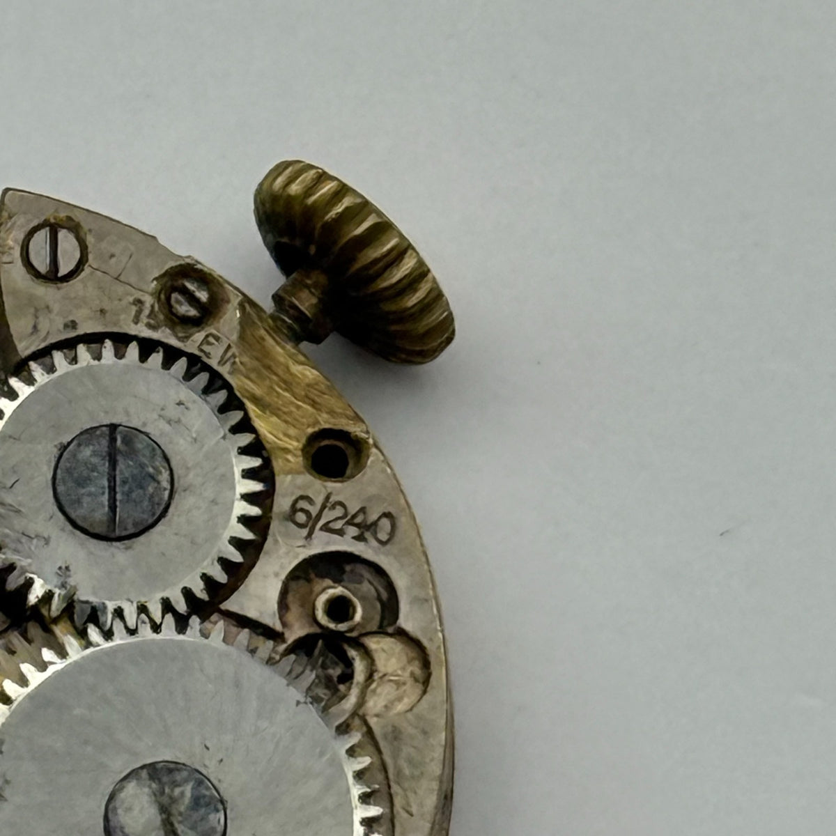 Peseux 6/240 Watch Movement - Spares - For Parts / Repair - 21.9mm