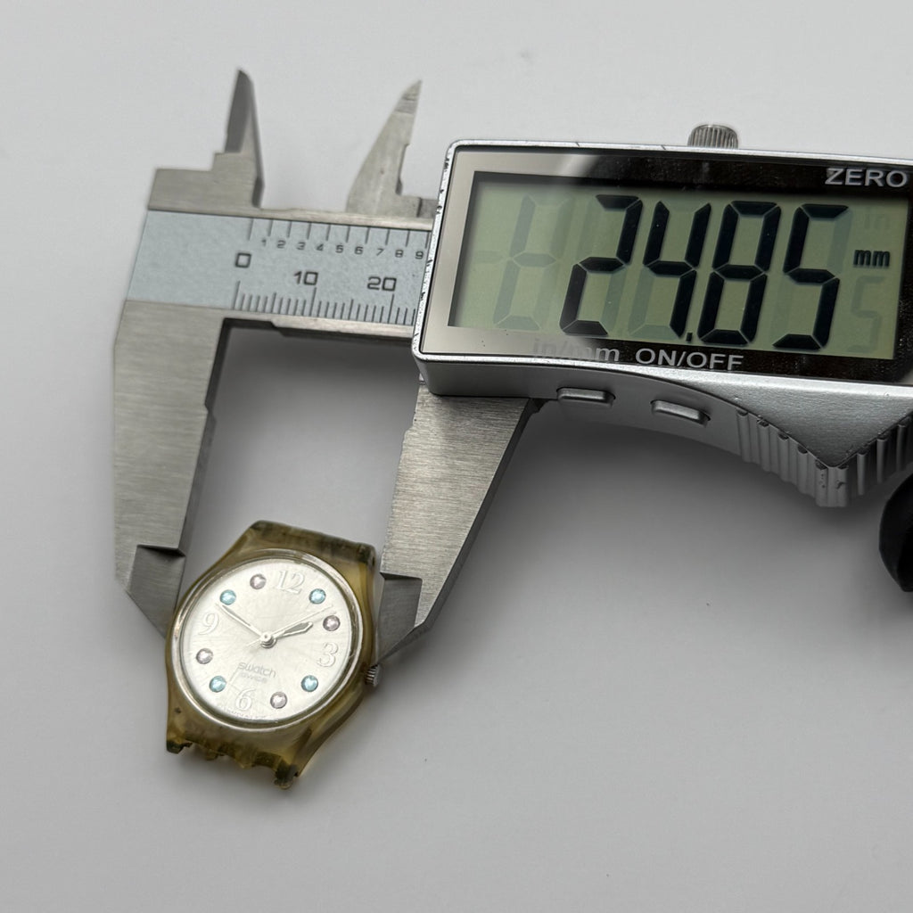 Vintage Swatch Originals Watch LK292G Menthol Tone 2007 ETA Quartz 24mm Parts 
