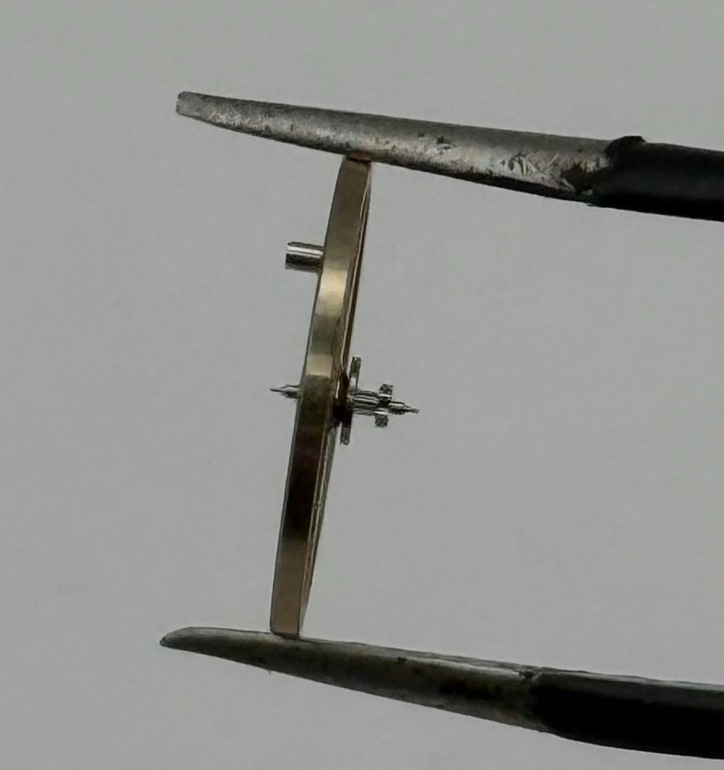 Forster 194 Balance Wheel Complete And Spring 1588 Watch Movement Parts NOS