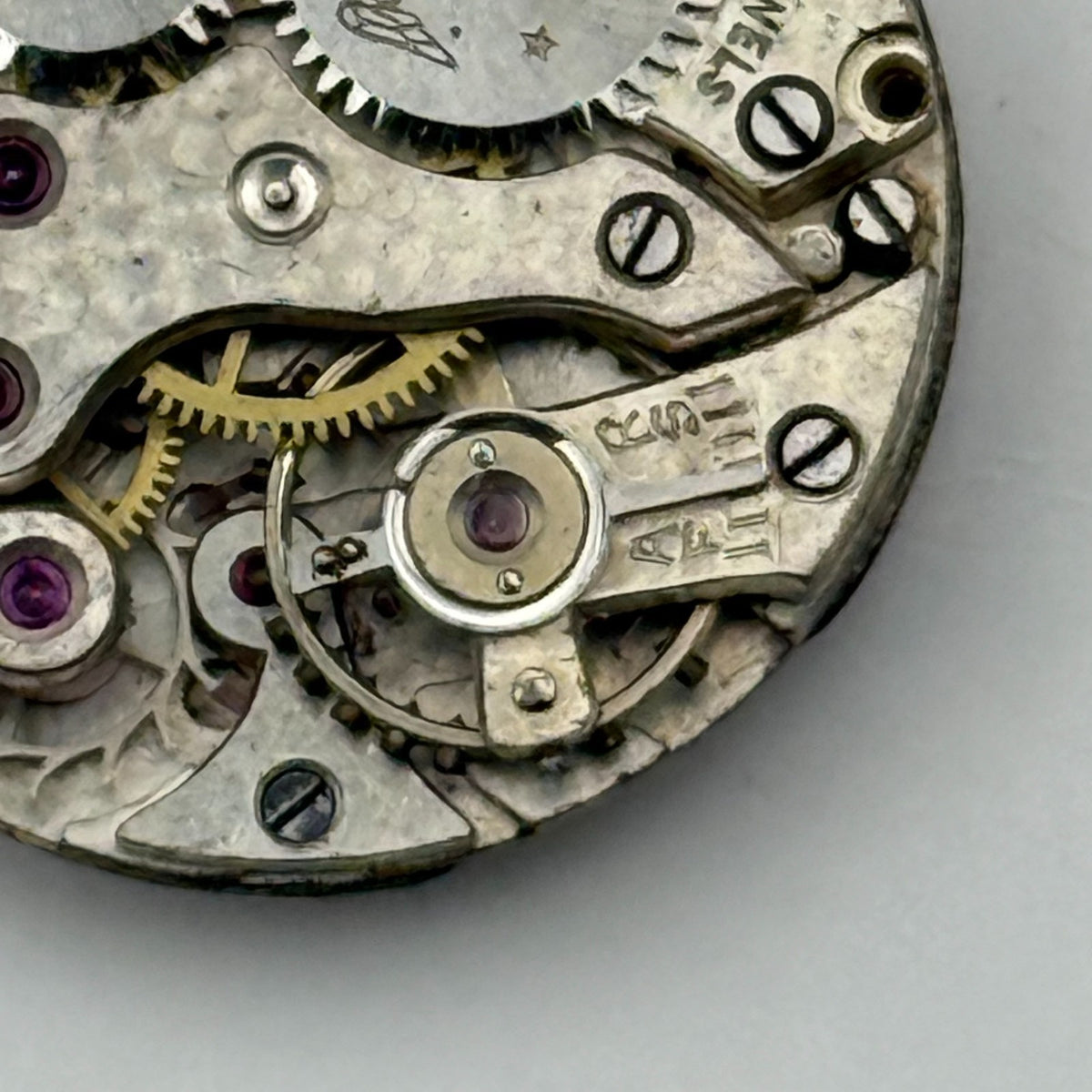 Rotary 5/290 Watch Movement 15 Jewels Swiss Manual Wind Parts Repair 19.3mm