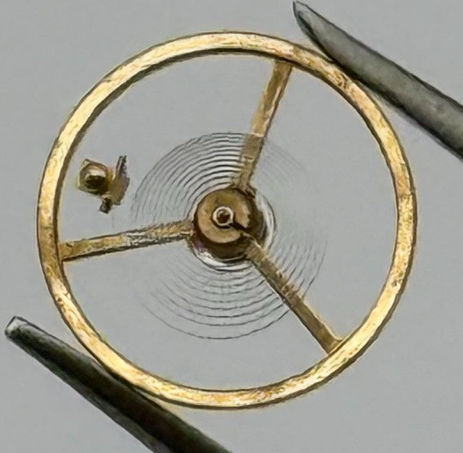 BFG 927-21 Balance Wheel Complete And Spring 6¾-8’’’ 1892 M Watch Movement Parts