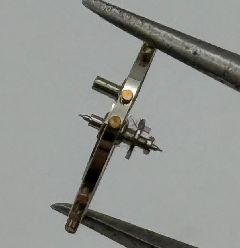 Rego 22 DGT Balance Wheel Complete And Spring Renata 295 Watch Movement Parts